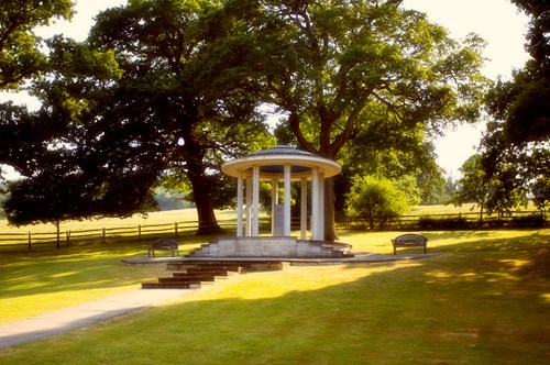 Runnymede where the Magna Carta was signed