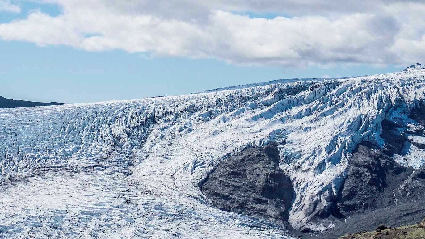 Skálafellsjökull cop 26 VIDEO credit Dr Kieran Baxter-University of Dundee