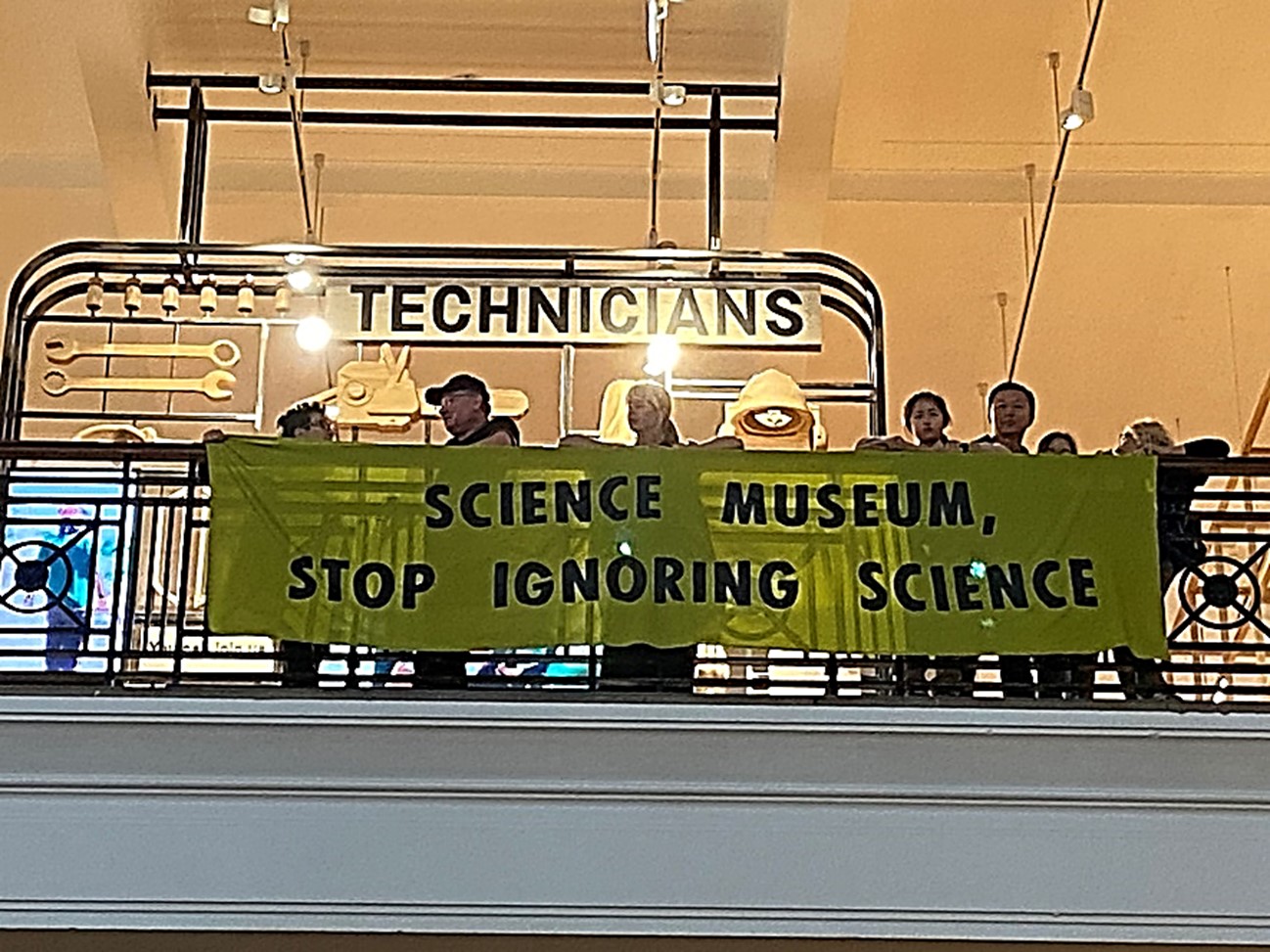 Scene 1 Scientists for XR Banner at the Science Museum