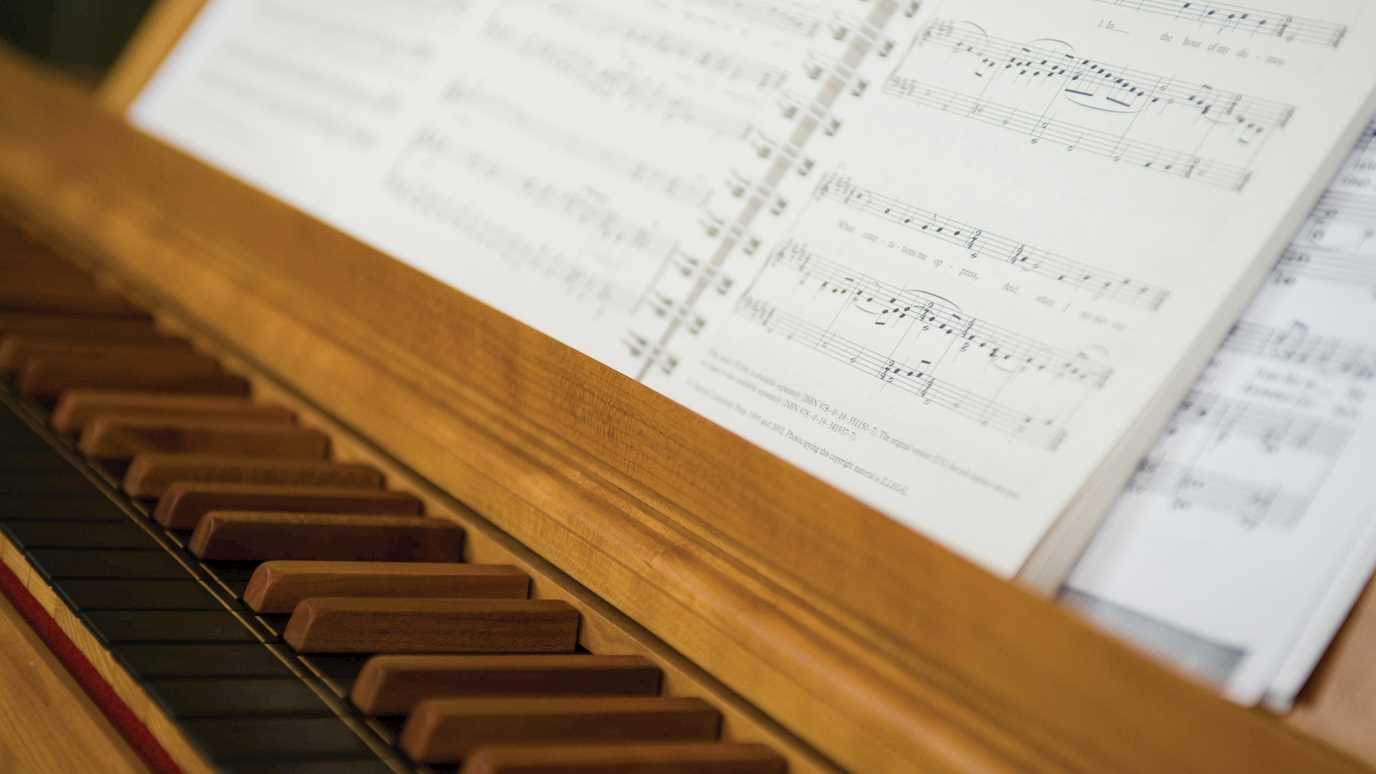 Piano, sheet music, musical notes - Advanced Musical Studies