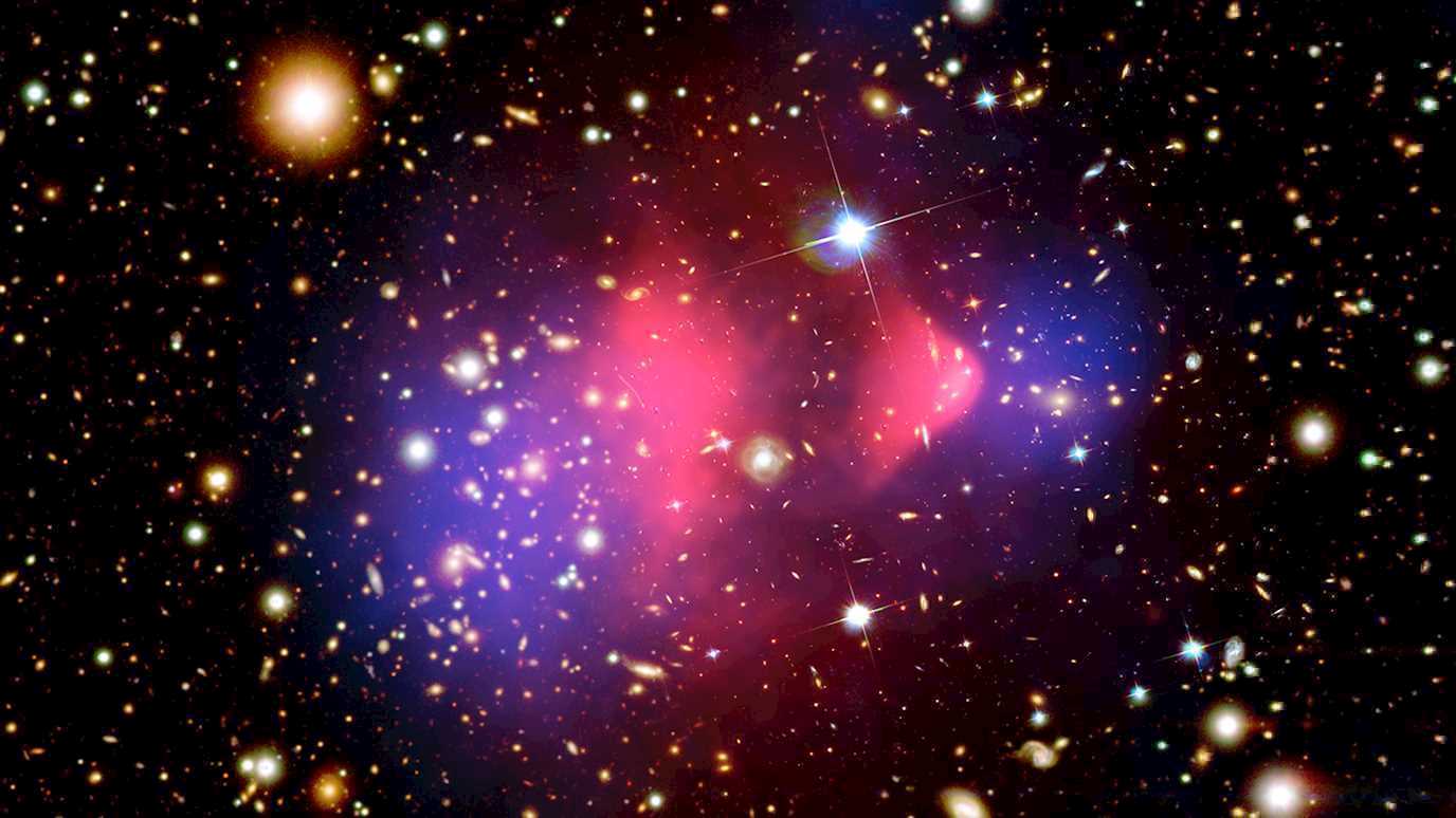 Particle Astro bullet cluster dark matter