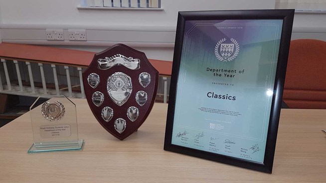 Department of the year 2018: Classics