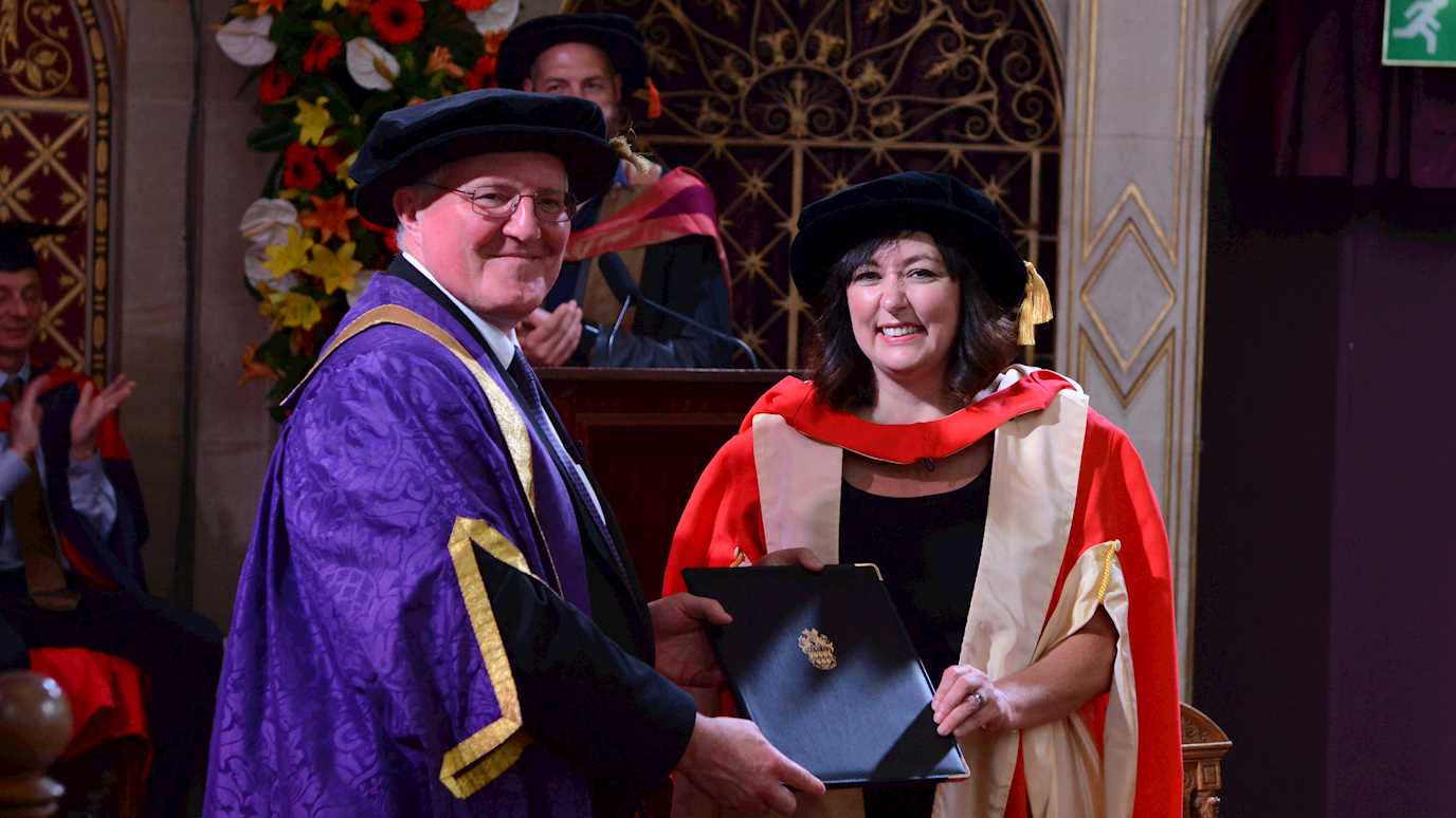Lynwen Brennan CBE Honorary Doctorate