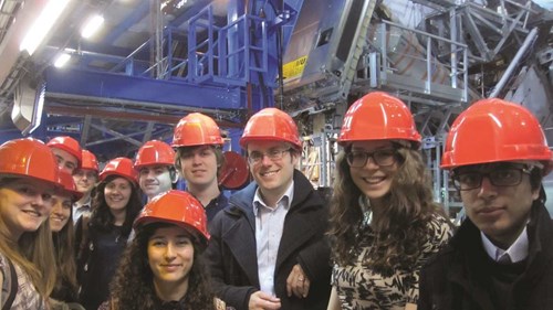 Our students visit CERN