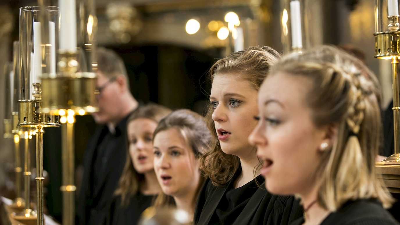 Choral scholars in Chapel Choir - Music
