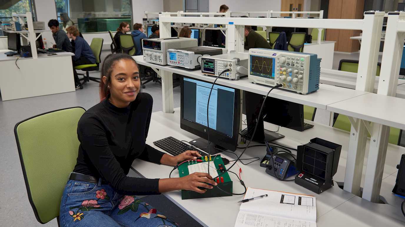 Jasmine Electronic Engineering undergraduate student