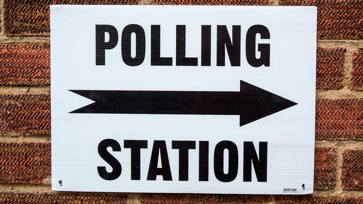 Polling station vote