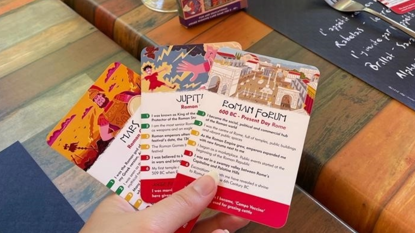 History Heroes: Romans - card game (Image: History Heroes)