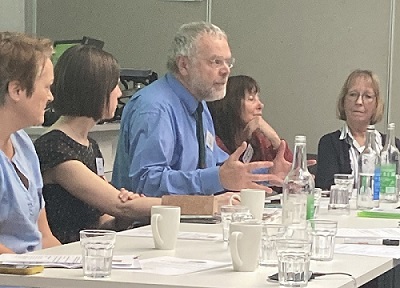 Participants at the witness seminar, Cardiff