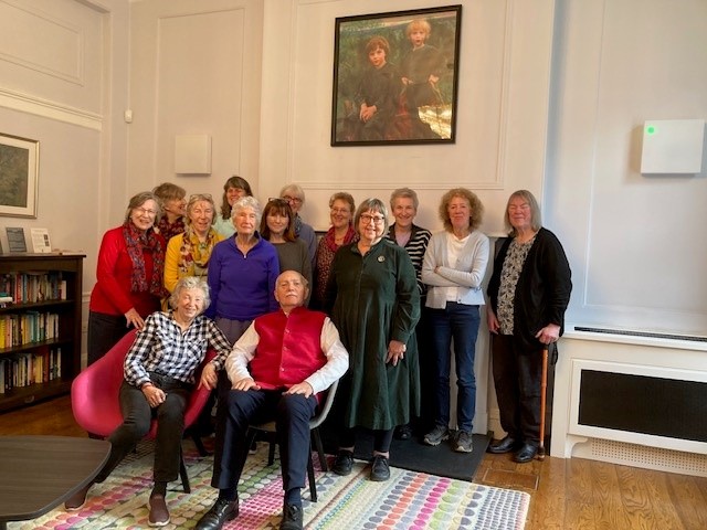 Group of Bedford Alumni in the Bedford Room in the Sentate House