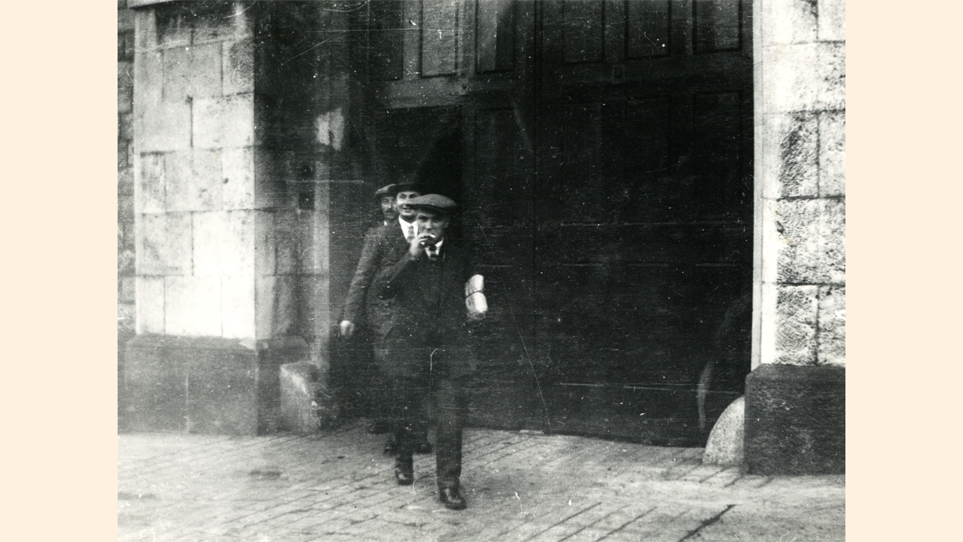 General Strike: Bill Muckle release from prison (Image: Working Class Movement Library)