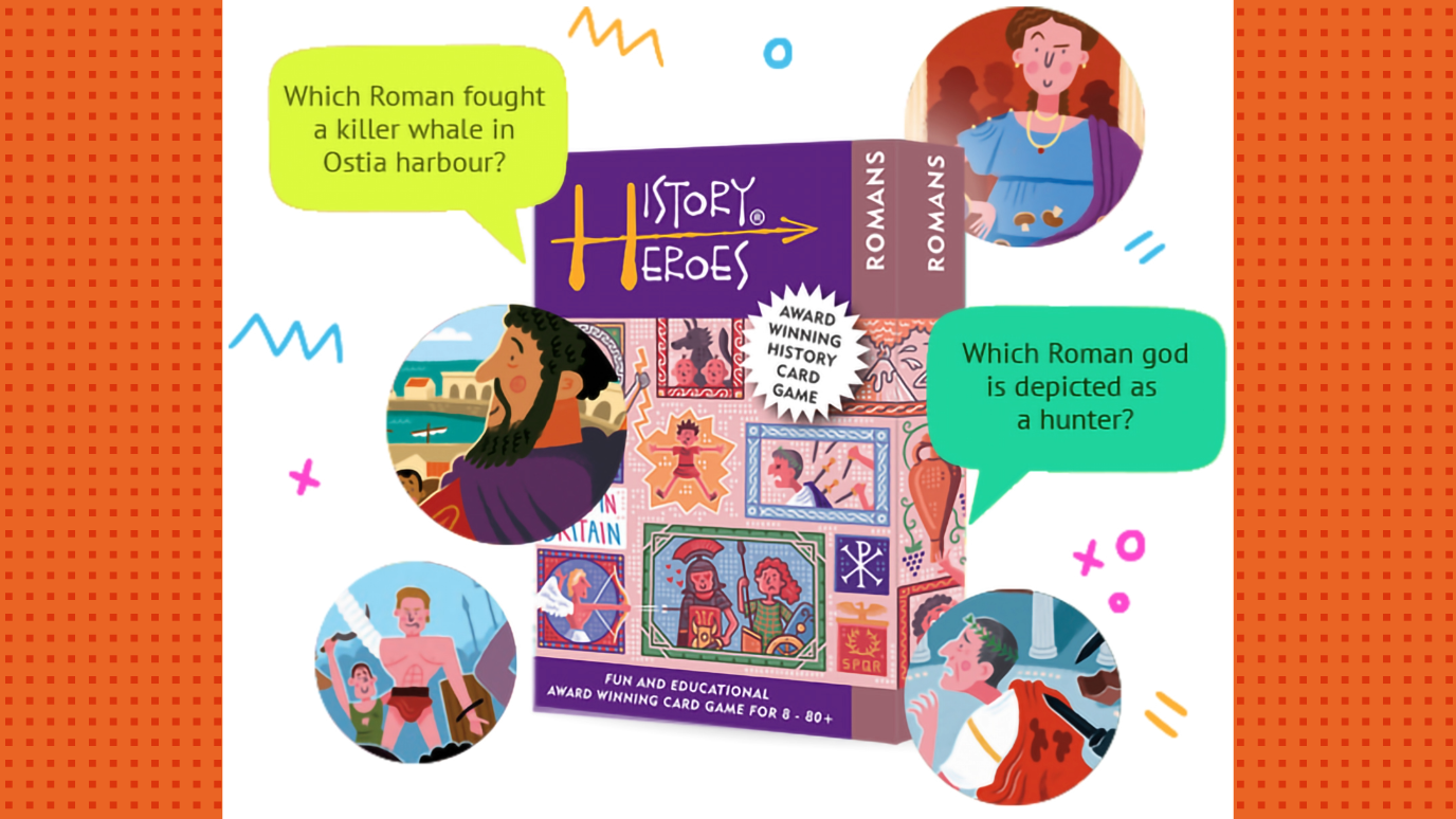 History Heroes: Romans - card game (Image: History Heroes)